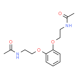 ChemSpider 2D Image | N,N'-[1,2-Phenylenebis(oxy-2,1-ethanediyl)]diacetamide | C14H20N2O4