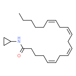 ChemSpider 2D Image | Arachidonylcyclopropylamide | C23H37NO