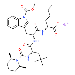 ChemSpider 2D Image | BQ-788 | C34H50N5NaO7