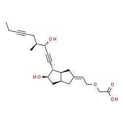 ChemSpider 2D Image | cicaprost | C22H30O5