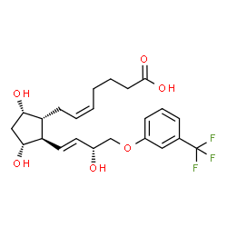 ChemSpider 2D Image | (+)-Fluprostenol | C23H29F3O6