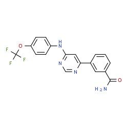 ChemSpider 2D Image | GNF-2 | C18H13F3N4O2