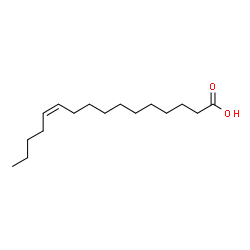 ChemSpider 2D Image | (Z)-hexadec-11-enoic acid | C16H30O2