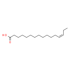 ChemSpider 2D Image | (13Z)-13-Hexadecenoic acid | C16H30O2