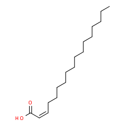 ChemSpider 2D Image | (2Z)-2-Heptadecenoic acid | C17H32O2