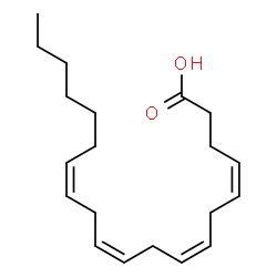 ChemSpider 2D Image | (4Z,7Z,10Z,13Z)-4,7,10,13-Icosatetraenoic acid | C20H32O2