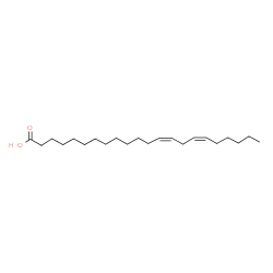 ChemSpider 2D Image | 13Z,16Z-docosadienoic acid | C22H40O2