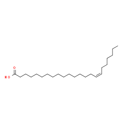 ChemSpider 2D Image | 16-Tricosenoic acid | C23H44O2