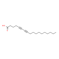 ChemSpider 2D Image | 5,7-Octadecadiynoic acid | C18H28O2