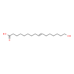 ChemSpider 2D Image | (9E)-16-Hydroxy-9-hexadecenoic acid | C16H30O3