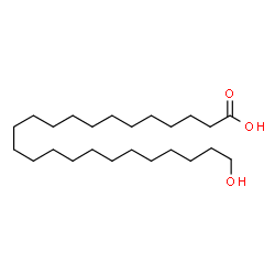 ChemSpider 2D Image | 24-Hydroxytetracosanoic acid | C24H48O3