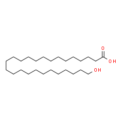 ChemSpider 2D Image | 26-Hydroxyhexacosanoic acid | C26H52O3