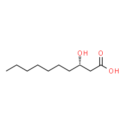 ChemSpider 2D Image | (S)-3-hydroxydecanoic acid | C10H20O3