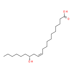 ChemSpider 2D Image | Lesquerolic acid | C20H38O3