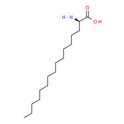 ChemSpider 2D Image | (2R)-2-Aminohexadecanoic acid | C16H33NO2