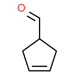 ChemSpider 2D Image | 3-Cyclopentene-1-carbaldehyde | C6H8O