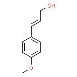 ChemSpider 2D Image | trans-4-Methoxycinnamyl alcohol | C10H12O2