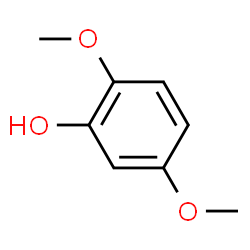 ChemSpider 2D Image | 2,5-Dimethoxyphenol | C8H10O3