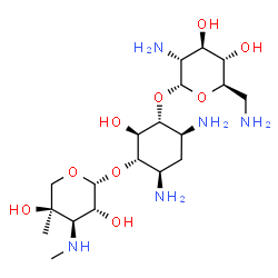 ChemSpider 2D Image | ANTIBIOTIC JI-20A | C19H39N5O9