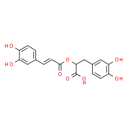 ChemSpider 2D Image | (+/-)-Rosmarinic acid | C18H16O8