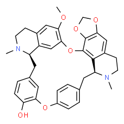 ChemSpider 2D Image | Cepharanoline | C36H36N2O6