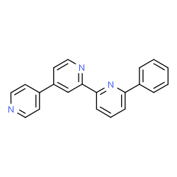 ChemSpider 2D Image | 6-Phenyl-2,2':4',4''-terpyridine | C21H15N3
