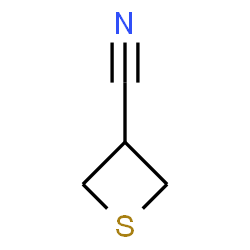 ChemSpider 2D Image | 3-Thietanecarbonitrile | C4H5NS