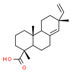 ChemSpider 2D Image | (5xi,9xi,13alpha)-Pimara-8(14),15-dien-18-oic acid | C20H30O2