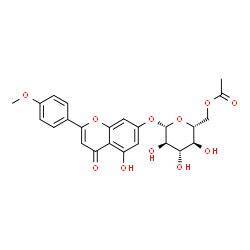 ChemSpider 2D Image | Agastachoside | C24H24O11