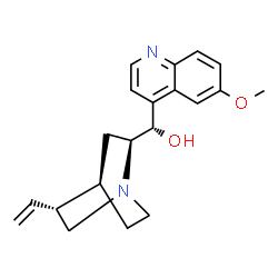 ChemSpider 2D Image | (4beta,8alpha,9S)-6'-Methoxycinchonan-9-ol | C20H24N2O2