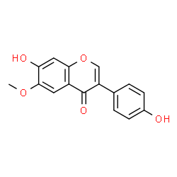 ChemSpider 2D Image | Glycitein | C16H12O5