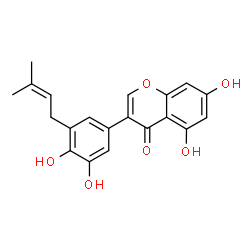 ChemSpider 2D Image | glycyrrhisoflavone | C20H18O6