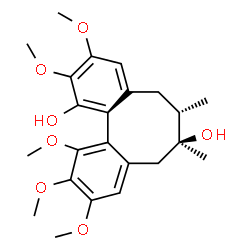 ChemSpider 2D Image | Gomisin H | C23H30O7