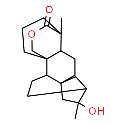 ChemSpider 2D Image | 16-Hydroxy-18,20-epoxykauran-18-one | C20H30O3