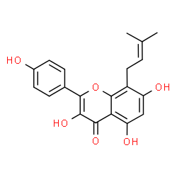 ChemSpider 2D Image | Desmethylicaritin | C20H18O6