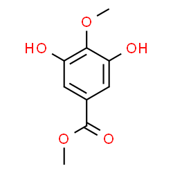 ChemSpider 2D Image | Methyl 3,5-dihydroxy-4-methoxybenzoate | C9H10O5