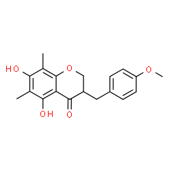 ChemSpider 2D Image | methylophiopogonanone B | C19H20O5