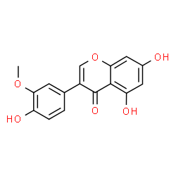 ChemSpider 2D Image | 3'-O-Methylorobol | C16H12O6
