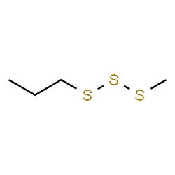 ChemSpider 2D Image | 1-Methyl-3-propyltrisulfane | C4H10S3