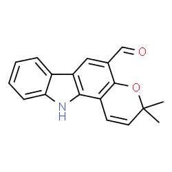 ChemSpider 2D Image | Murrayacine | C18H15NO2