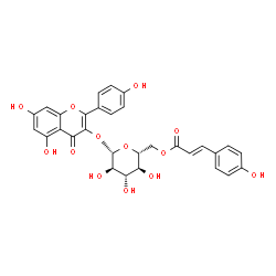 ChemSpider 2D Image | tiliroside | C30H26O13