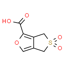 ChemSpider 2D Image | 4H,6H-Thieno[3,4-c]furan-1-carboxylic acid 5,5-dioxide | C7H6O5S