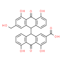 ChemSpider 2D Image | Sennidin C | C30H20O9
