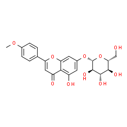 ChemSpider 2D Image | tilianin | C22H22O10