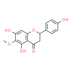 ChemSpider 2D Image | 6-methoxynaringenin | C16H14O6