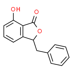 ChemSpider 2D Image | 3-Benzyl-7-hydroxy-2-benzofuran-1(3H)-one | C15H12O3