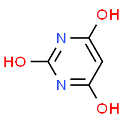 ChemSpider 2D Image | 6-HYDROXYURACIL | C4H4N2O3