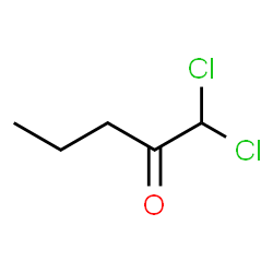 ChemSpider 2D Image | 1,1-Dichloro-2-pentanone | C5H8Cl2O