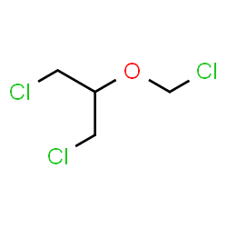 ChemSpider 2D Image | 1,3-Dichloro-2-(chloromethoxy)propane | C4H7Cl3O