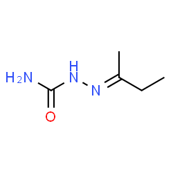 ChemSpider 2D Image | (2E)-2-(2-Butanylidene)hydrazinecarboxamide | C5H11N3O